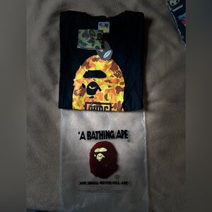 BAPE large 
Black pub G